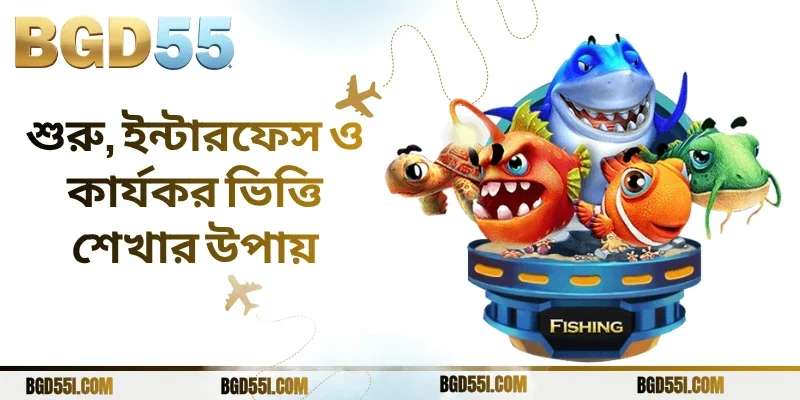 শুরু, ইন্টারফেস ও কার্যকর ভিত্তি শেখার উপায়