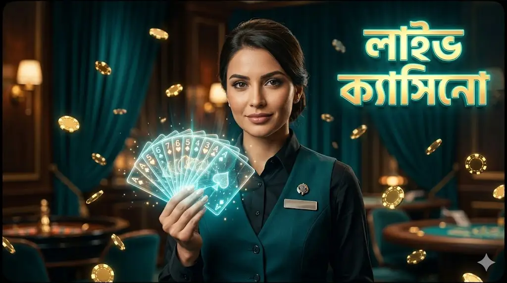 Live casino banner
