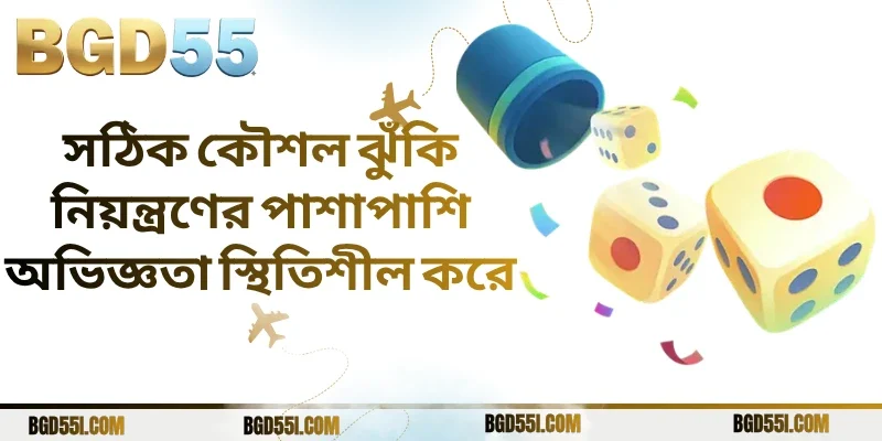 সঠিক কৌশল ঝুঁকি নিয়ন্ত্রণের পাশাপাশি অভিজ্ঞতা স্থিতিশীল করে